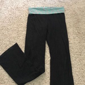 Long boot cut yoga pants